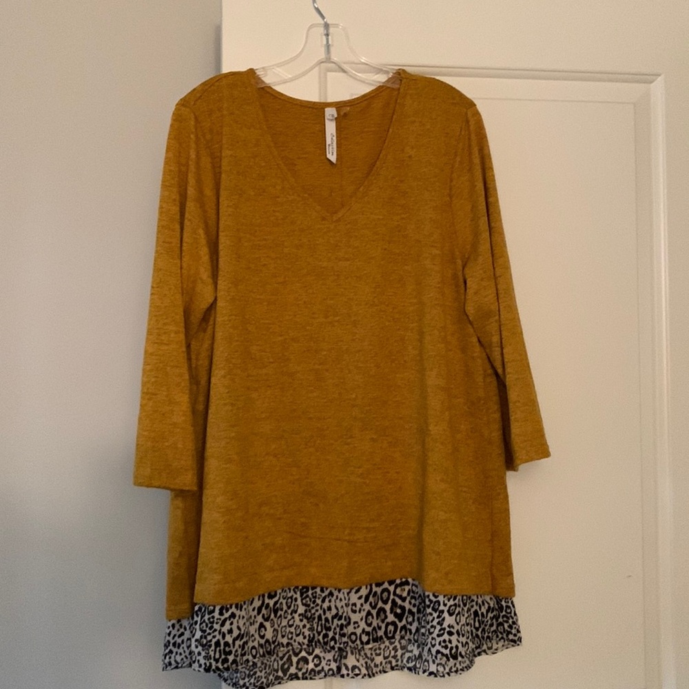 Stylish Plus Size Women’s Blouse